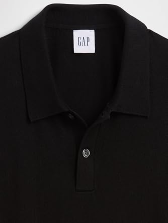GAP Men's Short Sleeve Sweater Polo