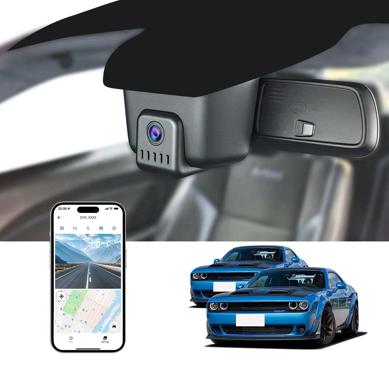 FUVYMYT Front 4K Dash Cam (Model B)