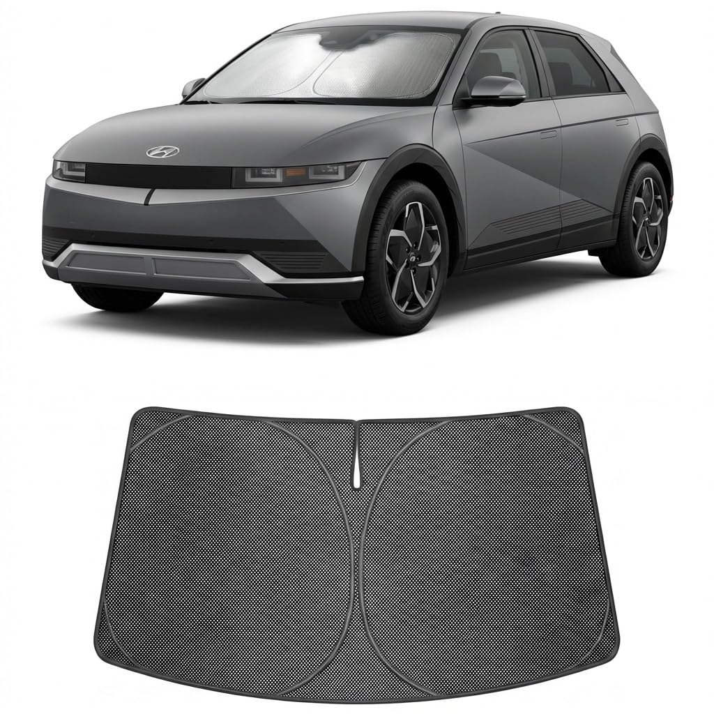 Proadsy Custom Fit Car Windshield Sun Shade for 2022-2026 Hyundai Ioniq 5
