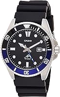 Casio Men's MDV106-1AV 200 M WR Black Dive Watch (MDV106-1A)