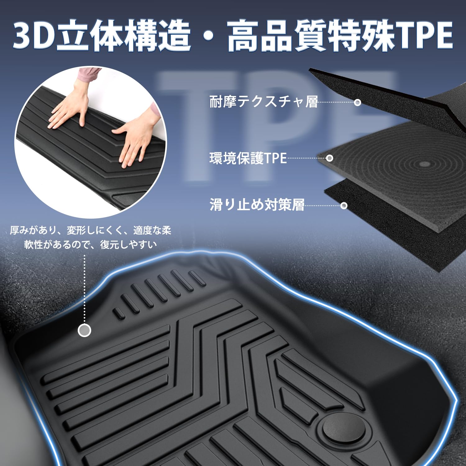 Amazon | Cartist ジムニー JB64 ジムニーシエラ JB74 フロアマット Amazon | Cartist ジムニー JB64 ジムニーシエラ JB74 フロアマット