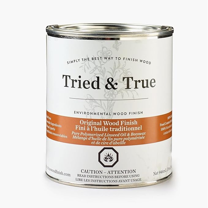 Tried & True Original Wood Finish Quart AllPurpose AllNatural