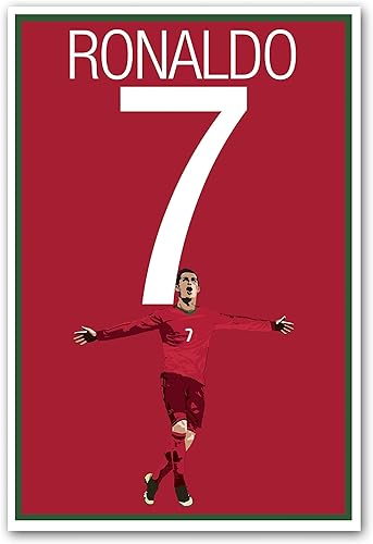 Póster Cristiano Ronaldo - Portugal Art