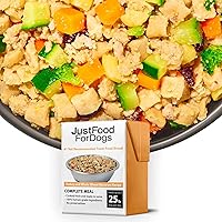 Vista 15 de JustFoodForDogs Pantry Fresh - Alimento húmedo para perros, comida completa o alimento para perros, para estómagos sensibles, remedio equilibrado