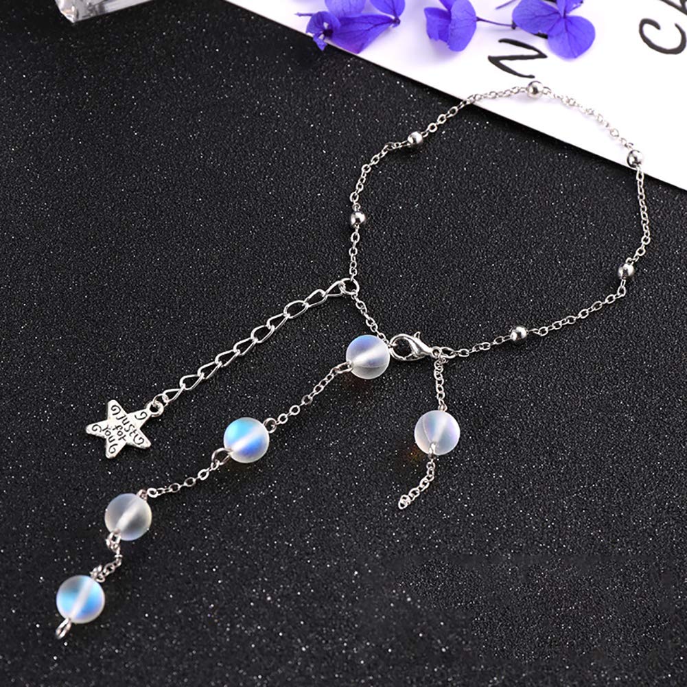 100 Perline In Cristallo Opaco 8 Mm, Effetto Sirena Aurora E Pietra Di Luna. Ideali Per Creare Bracciali, Collane E Orecchini Fai-da-te.