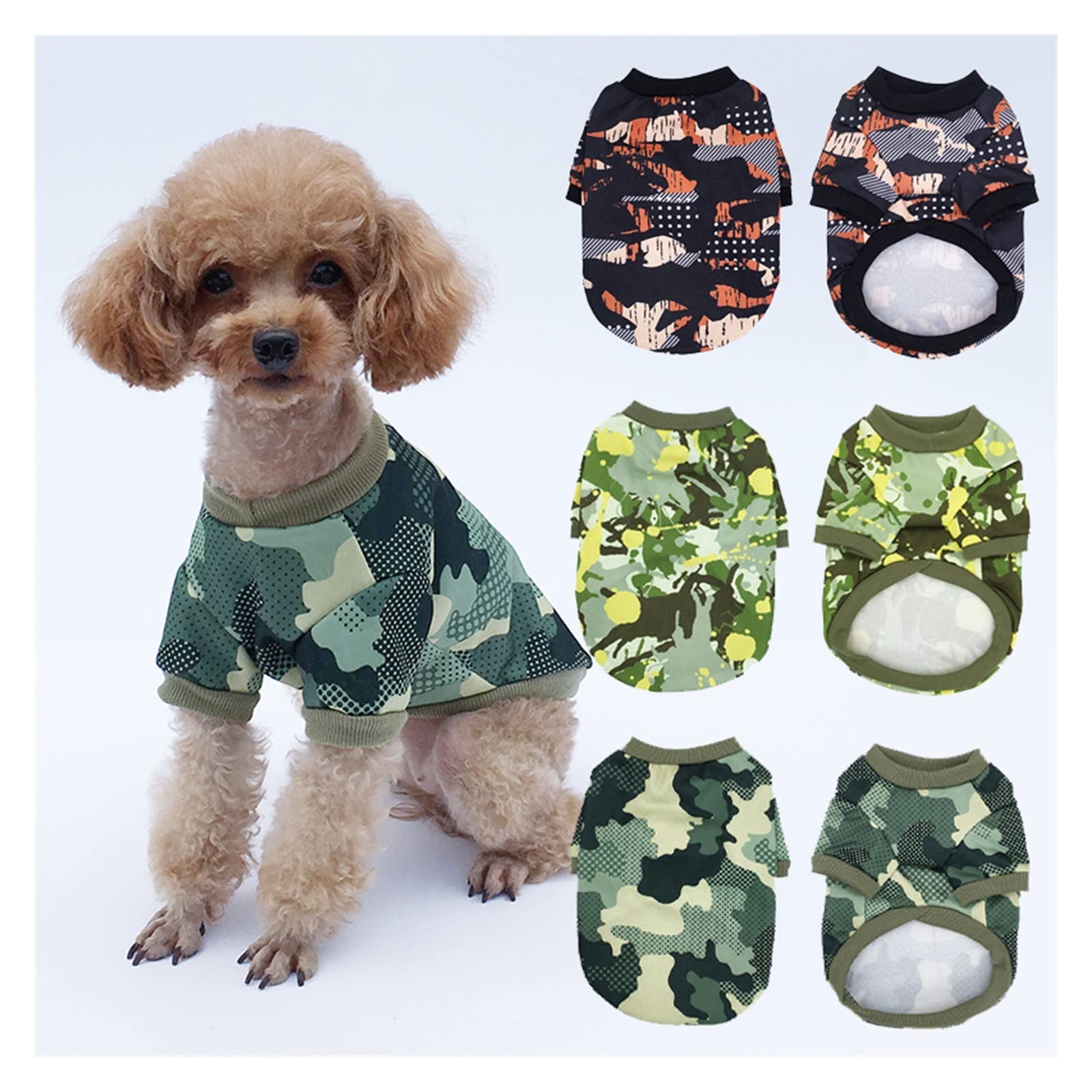 Kikbax Vestiti della Maglietta del Cane Maglietta Traspirante della Maglia del Cucciolo Vestiti dell'animale Domestico (Color : Black, Size : L)