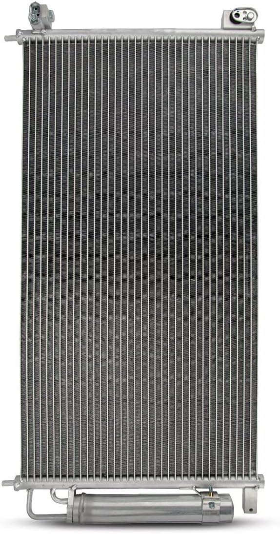 Air Conditioning A/C Condenser Compatible with Honda Accord Coupe 2003-2007 2.4L L4 3.0L V6 | Compatible with 80110SDNA01 80110SDPA61 HO3030128 HO3030129