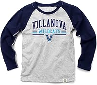 Vista 64 de Wes and Willy NCAA playera raglán de manga larga para niños