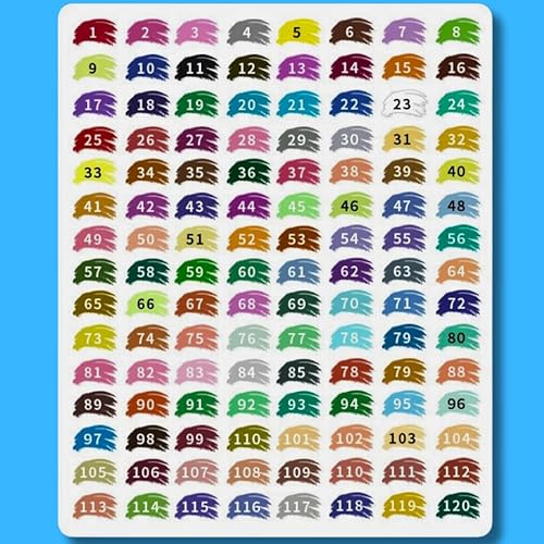 Miniatura 4 de NextG Artz - Rotuladores de doble punta, 120 colores brillantes únicos, punta fina y punta de pincel para amantes del arte, libro de dibujo para