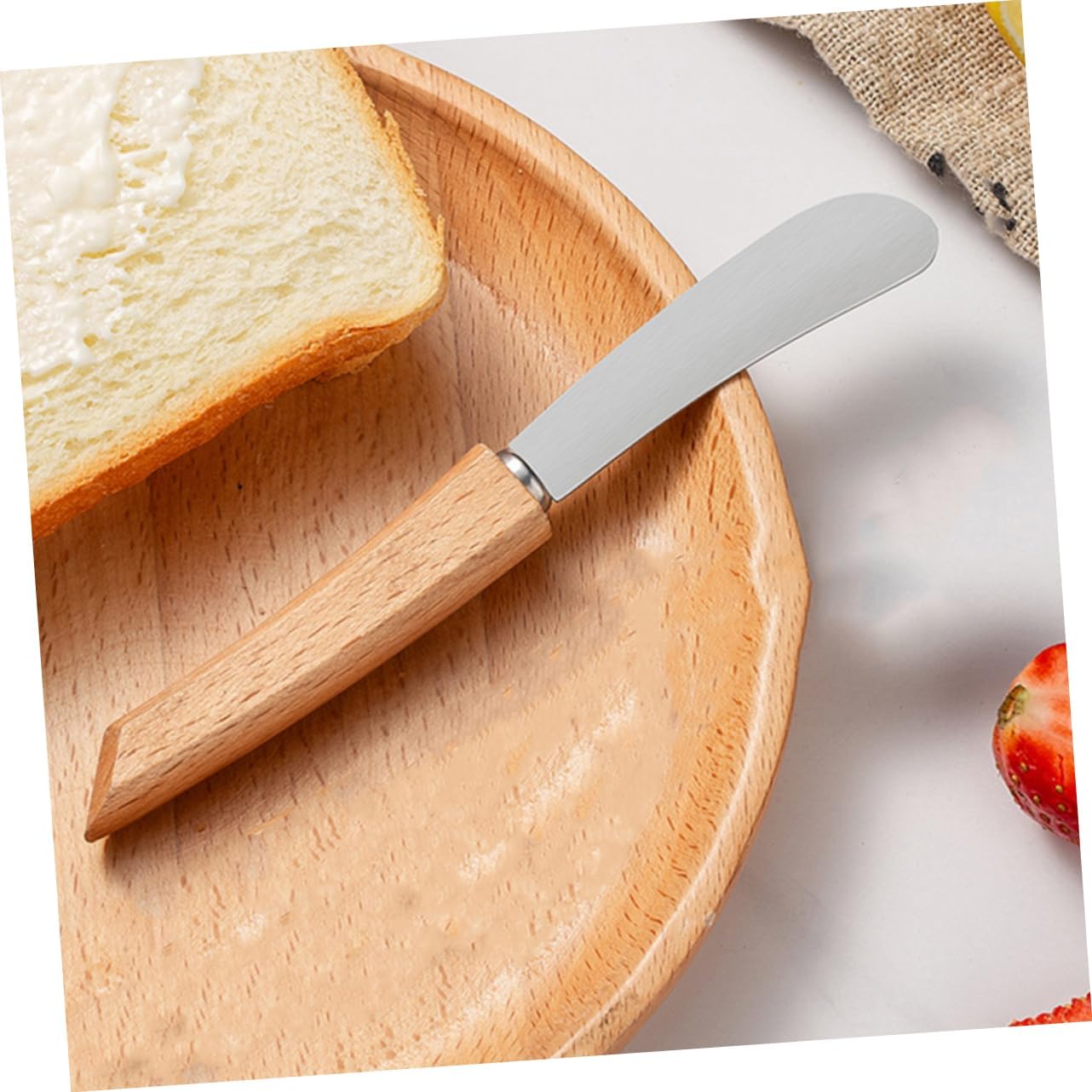Stainless Steel Long Handle Bread Knife Jam Spreader Tool