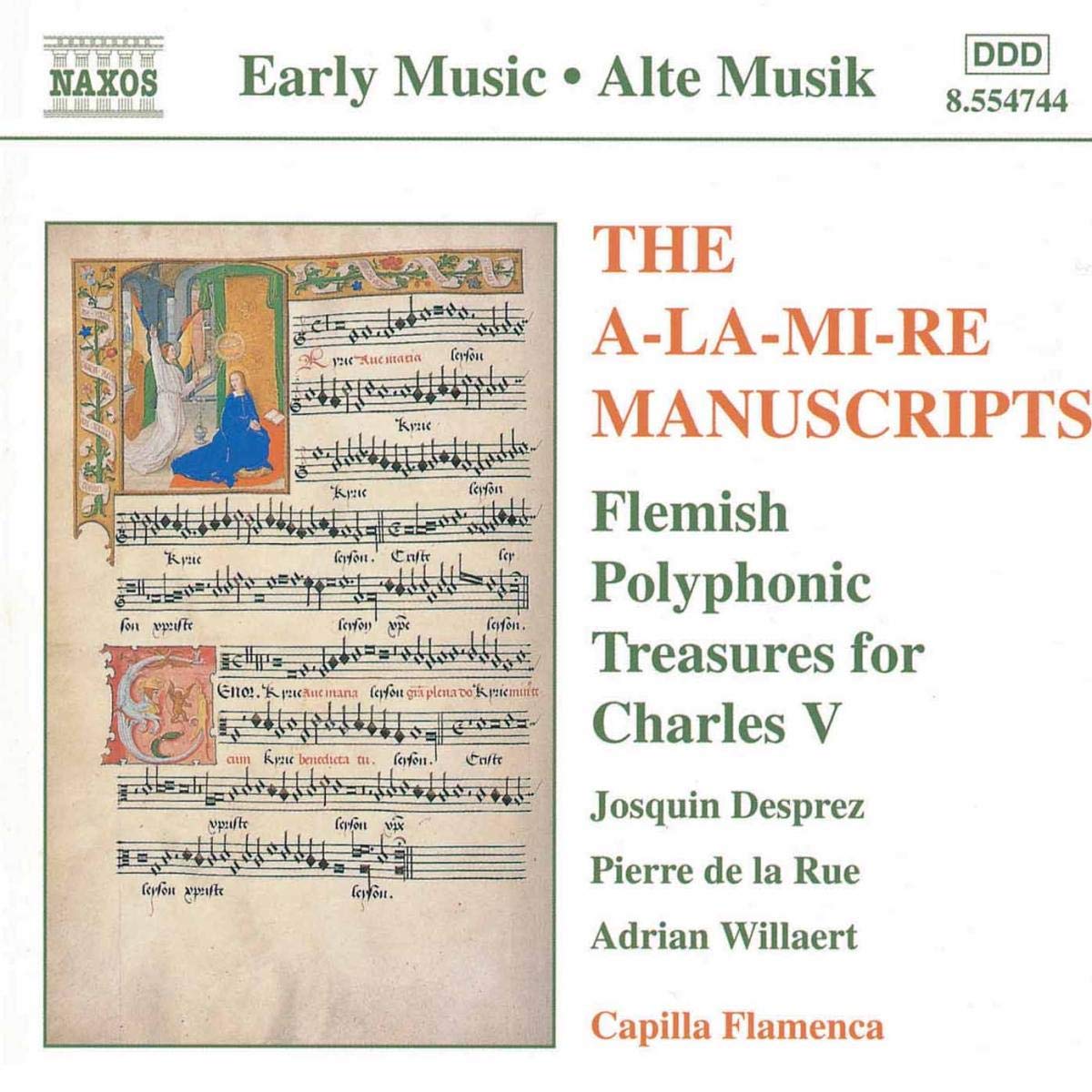 A-La-Mi-Re Manuscripts [Audio CD] VARIOUS ARTISTS