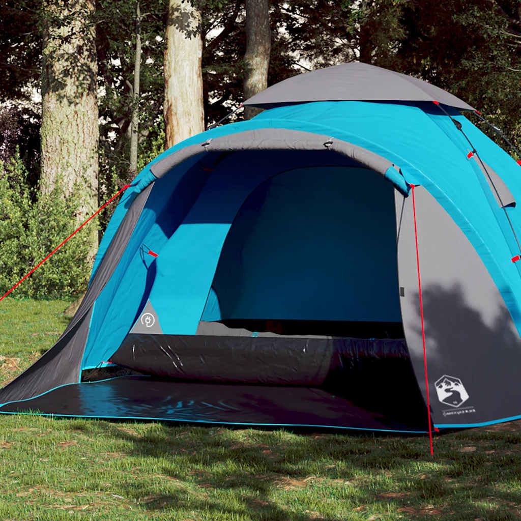Genérico Tienda de campaña iglú 3 Personas Apertura rápida Azul,Deportes,Actividades al Aire Libre,Camping y Senderismo,Tiendas de campaña-4004227
