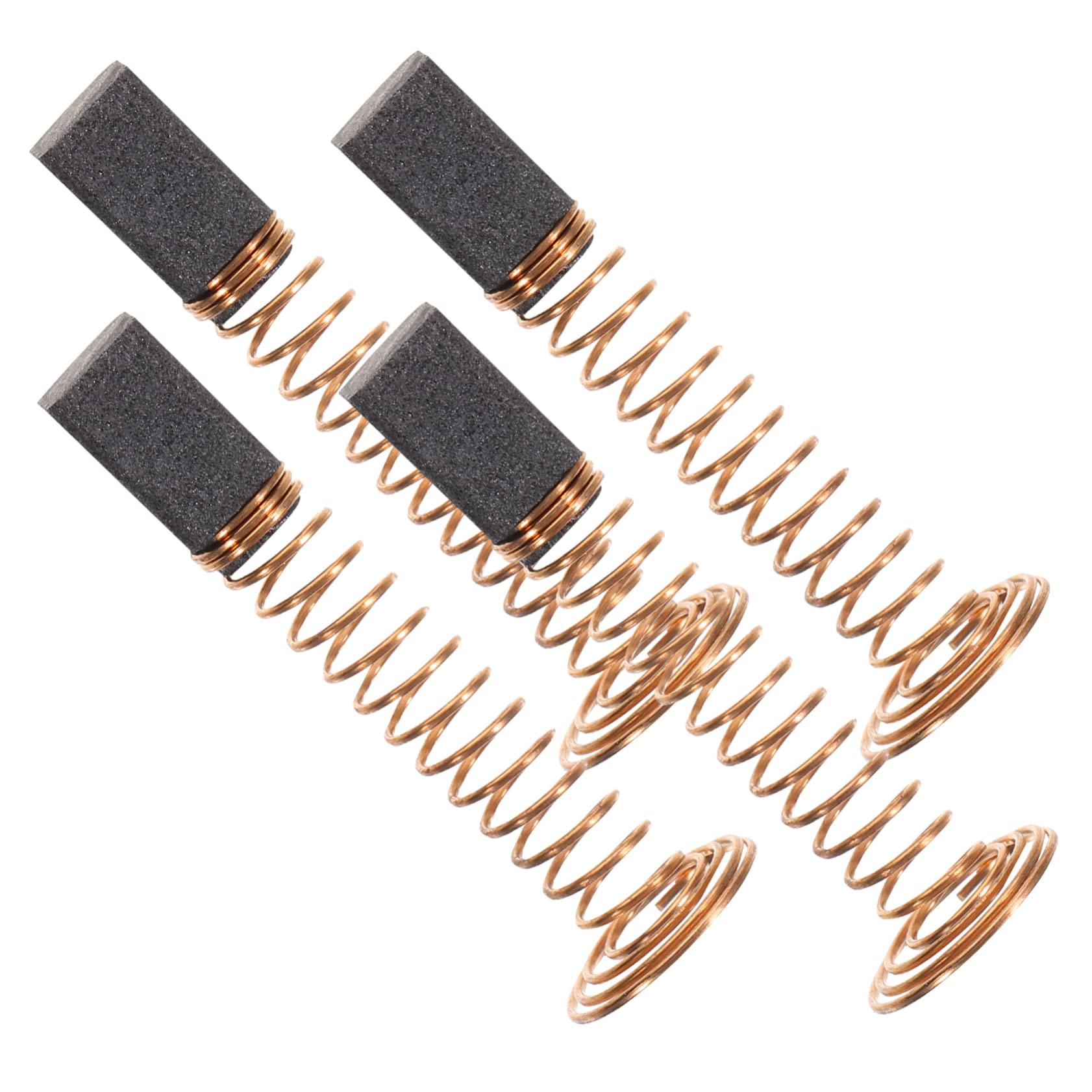 NUOBESTY 5 Sätze Elektromutbürste Reparatur Drehwerkzeug Motorbürste Aus Kohle Ersatz Leistung Rotation Kohlebürste Für Motor Kohlebürsten Für Motoren Kohlefaser 4 Stück * 5