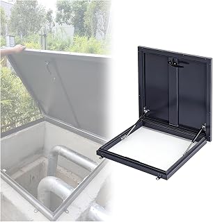 Hydraulische Dachfenster für Dachfenster, wetterfest und wasserdicht, isoliert, 95 x 70 cm, einfacher Zugang für Dachwartung und Belüftung.