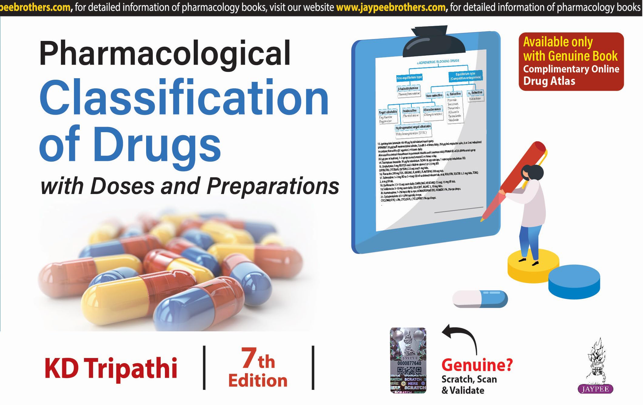 Pharmacological Classification of Drugs: With Doses and Preparations