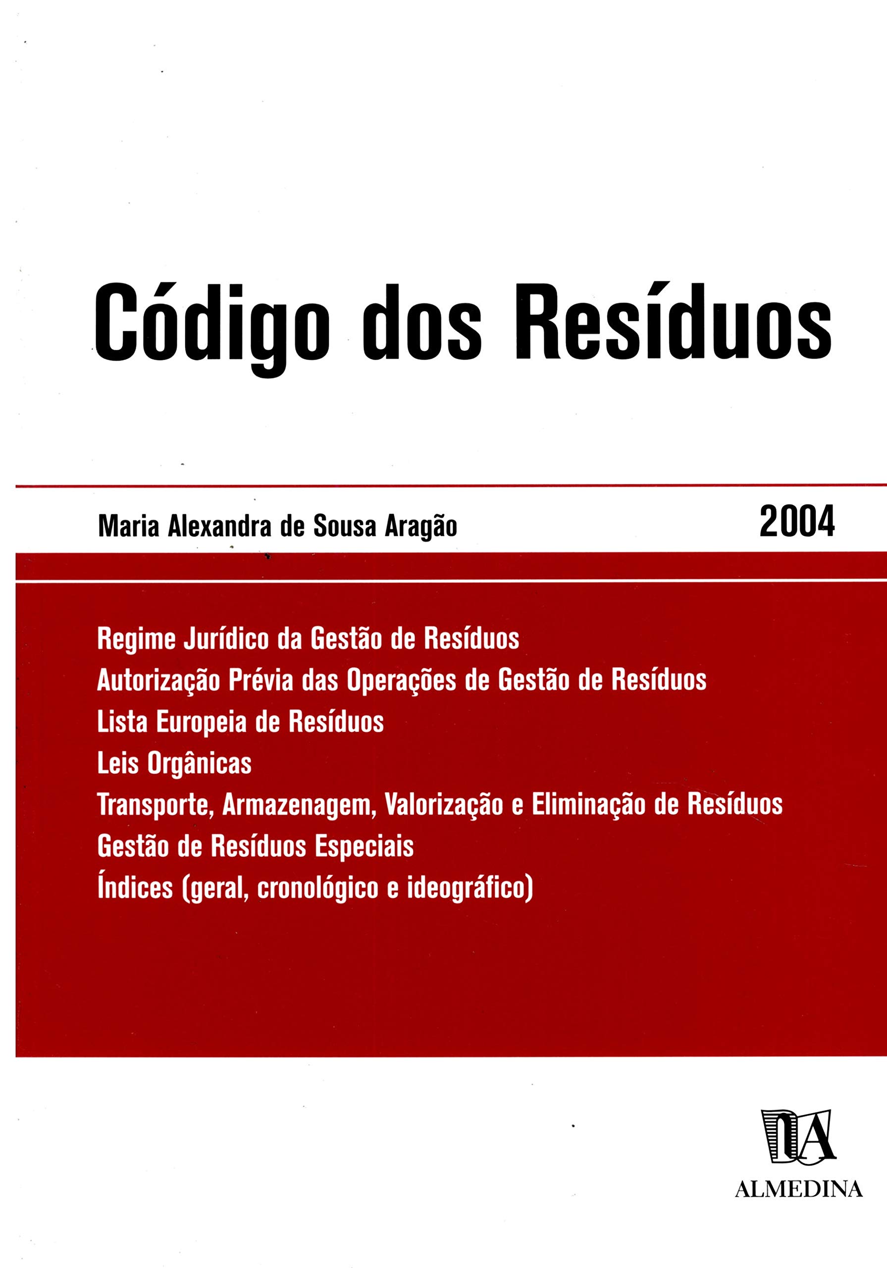 Capa de Código dos Resíduos
