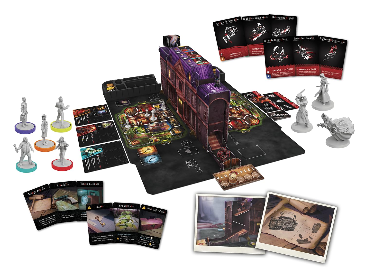Pendragon - Terrorscape - Edizione italiana - Gioco da tavolo, Età 14+,2-4 Giocatori