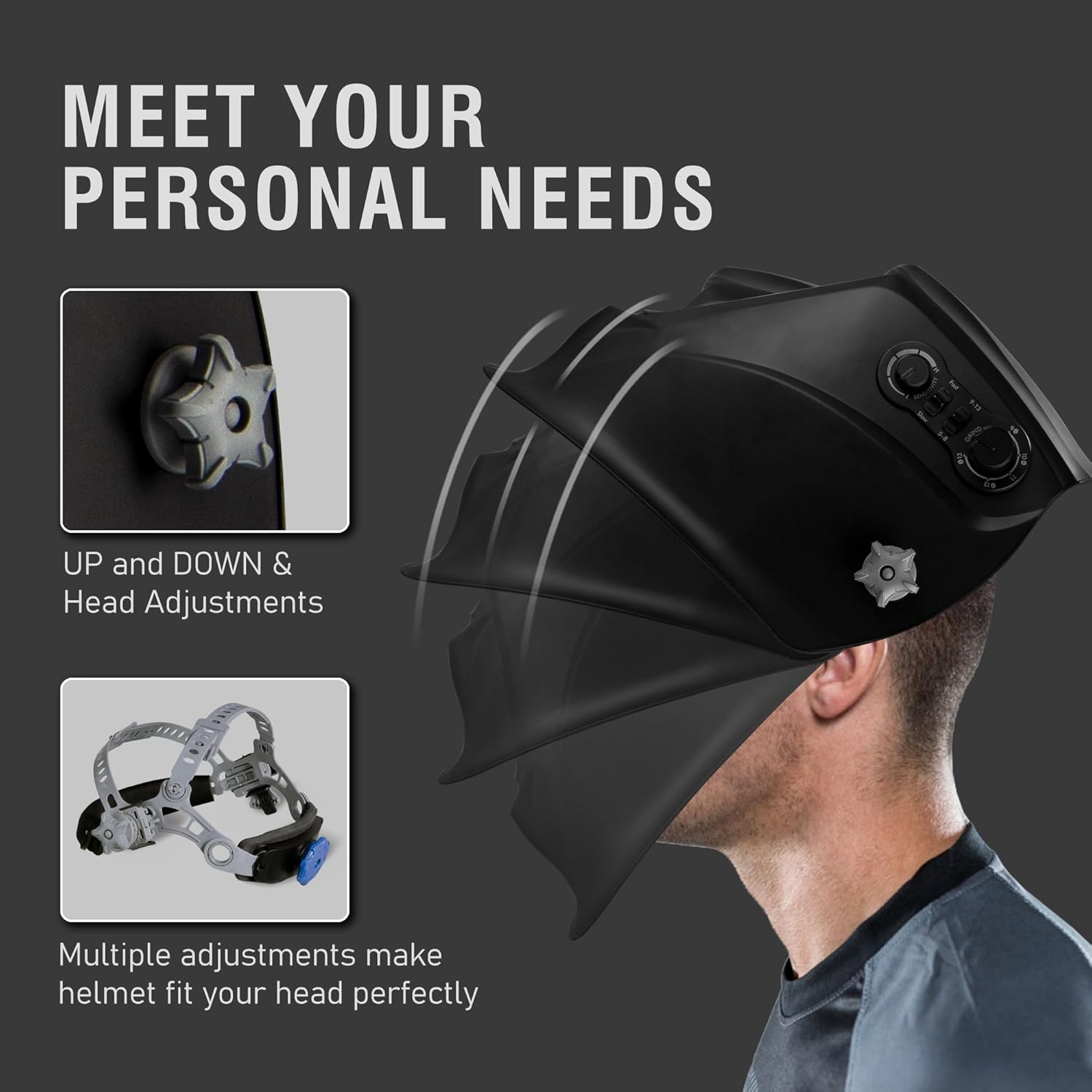 Personalized Comfort and Fit for Your Welding Helmet