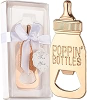 Vista 1 de 24 abrebotellas, recuerdo de baby shower para invitados, abrebiberones de oro rosa, regalos de boda, regalos de baby shower, regalo para invitados