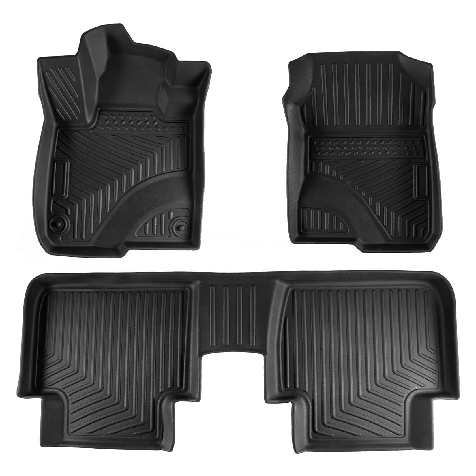 Photo 1 of PSLER Floor Mats Fit for HR-V HRV 2023 2024 TPE All Weather Custom Fit Car Floor Liner Mats