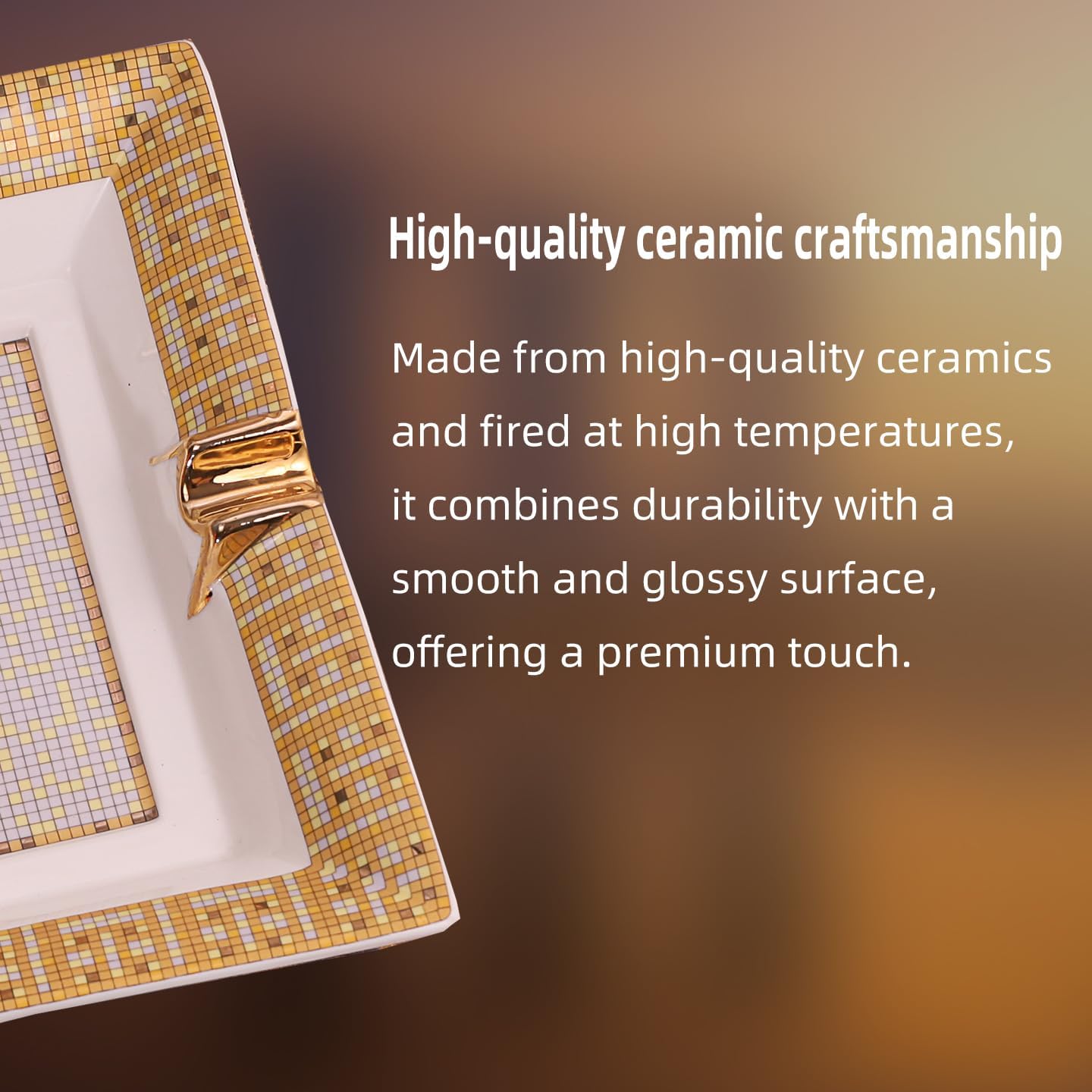 Cigar ashtrays are suitable for both indoor and outdoor use. Desktop smoke ashtrays are ideal for home, office and courtyard decoration, and also make great gifts.