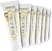 Vista 8 de Jack N' Jill Pasta de dientes natural para bebés y bebés, pasta de dientes de entrenamiento sin flúor, 40% xilitol, sin BPA, sin sabor, 1.76 onzas