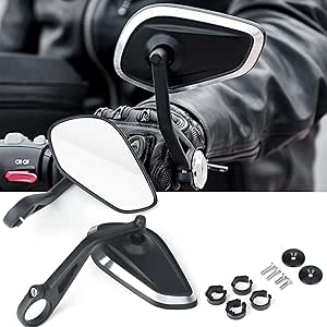Quick Review Of Some Universal $25 EBay Bar End Mirrors On My Street - Foto 2