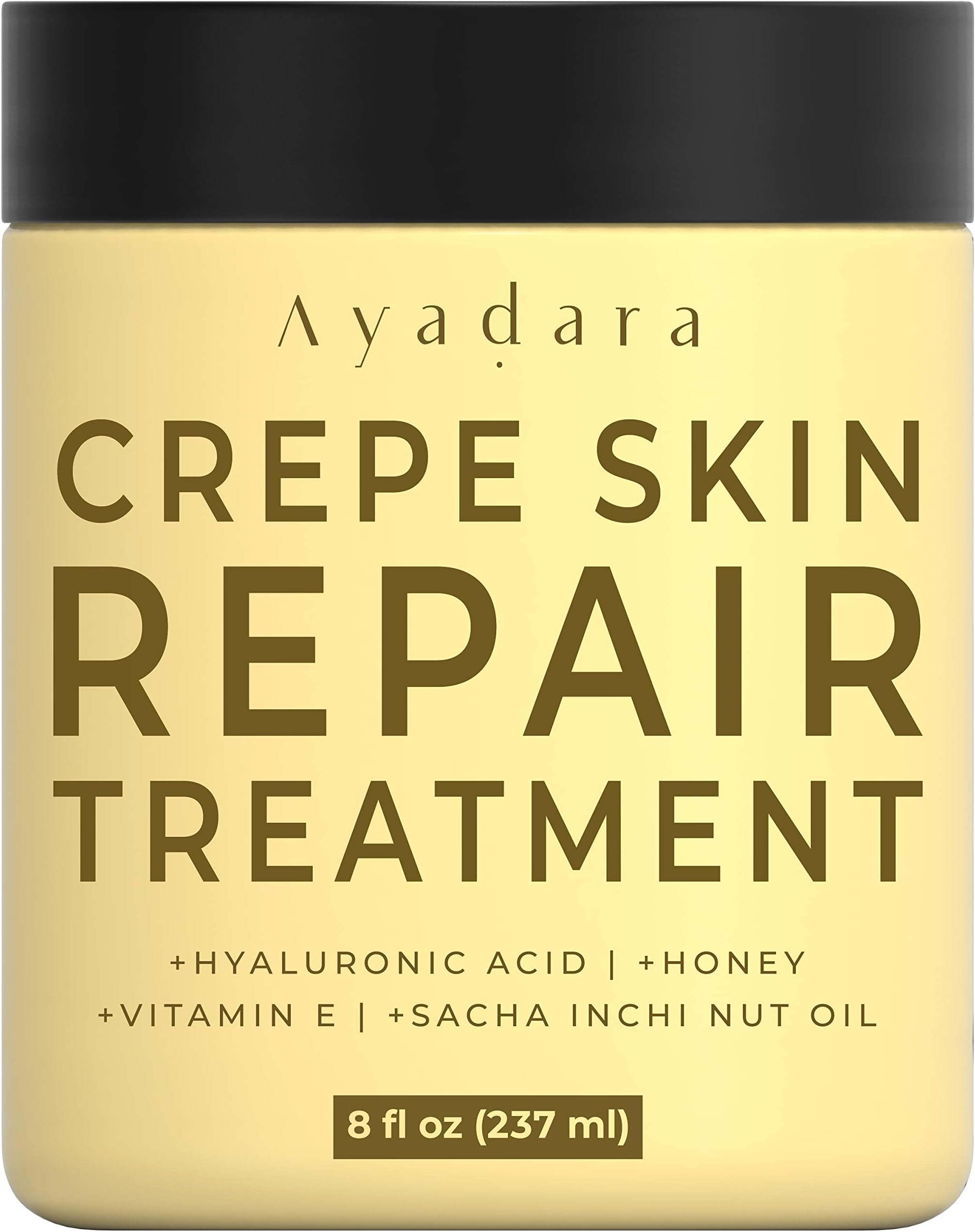 Crepey Skin Repair cream 8oz, Firming Lotion for Loose Skin, Crepe Corrector Collagen Cream for Body Tightening, Wrinkle Cream for Face, Neck, Arms and Legs, 500+ Uses
