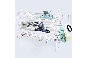 The game-changer Acrylic Hair Accessories Organizer Holder