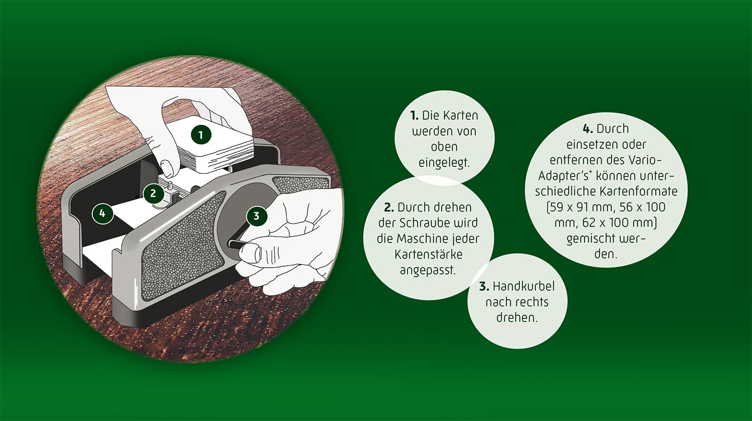 ASS Altenburger 22574033- Macchina per mescolare carte [importato dalla Germania]