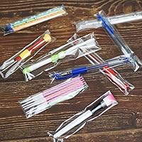 Vista 7 de FUNNYARD Bolsas de pretzel, 200 bolsas de pretzel con nudo transparente, de 2 x 11 pulgadas, autoadhesivas, bolsas de celofán, bolsas planas