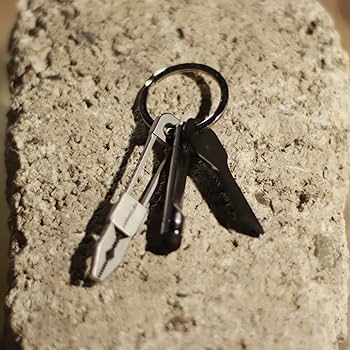 KeySmart Key Rings - Pack of 3 Flat Key Chain Rings for Key