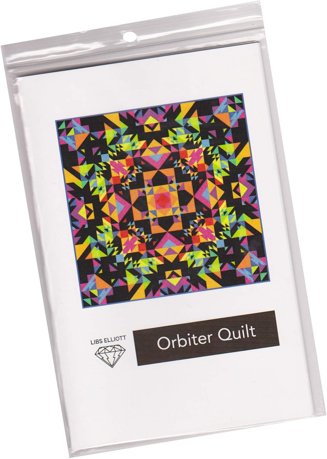 Libs Elliott Quilt Pattern - Orbiter (Finished Project Size is 96" x 96")