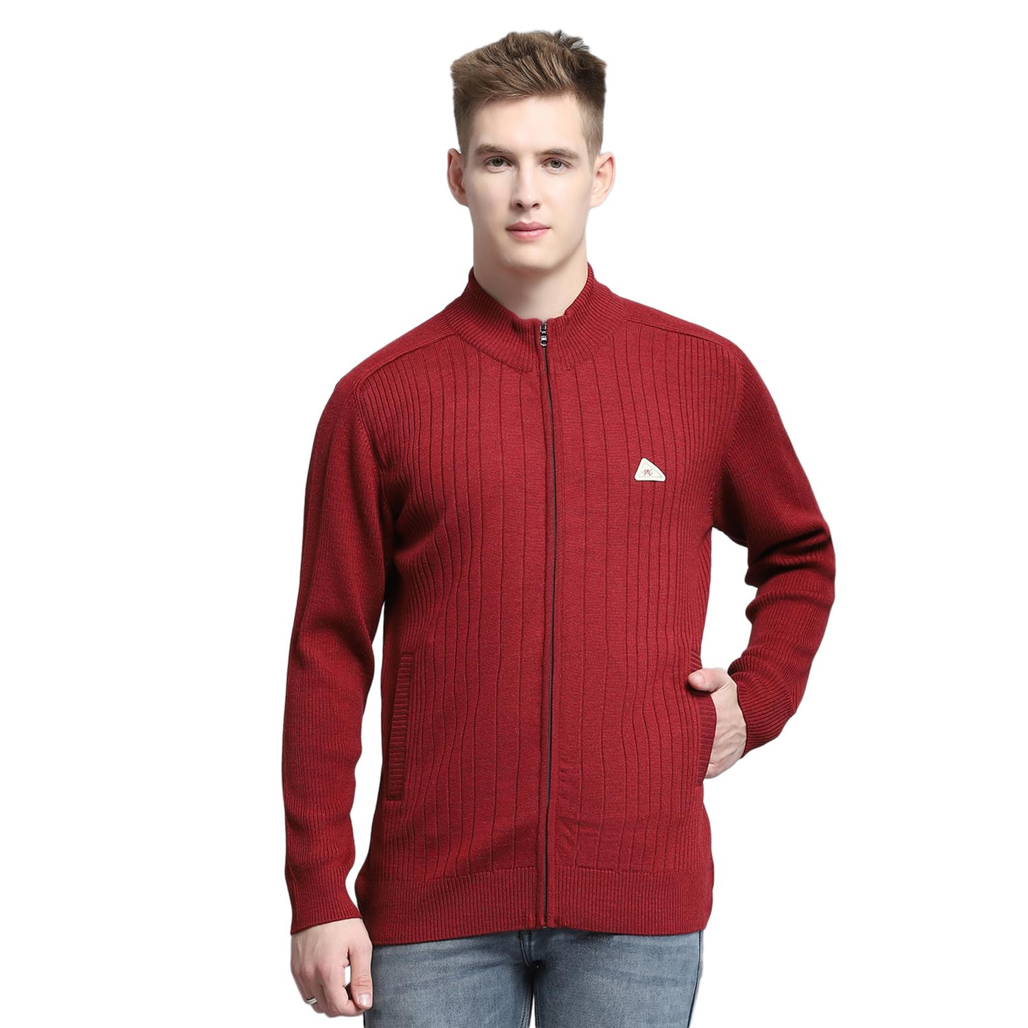 monte carlo Men's Wool Casual Pullover Sweater-picture-25