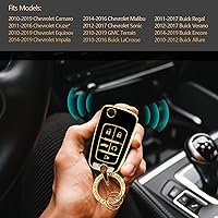 Vista 6 de Vrasly Compatible con funda para llavero Chevy con cordón para llavero