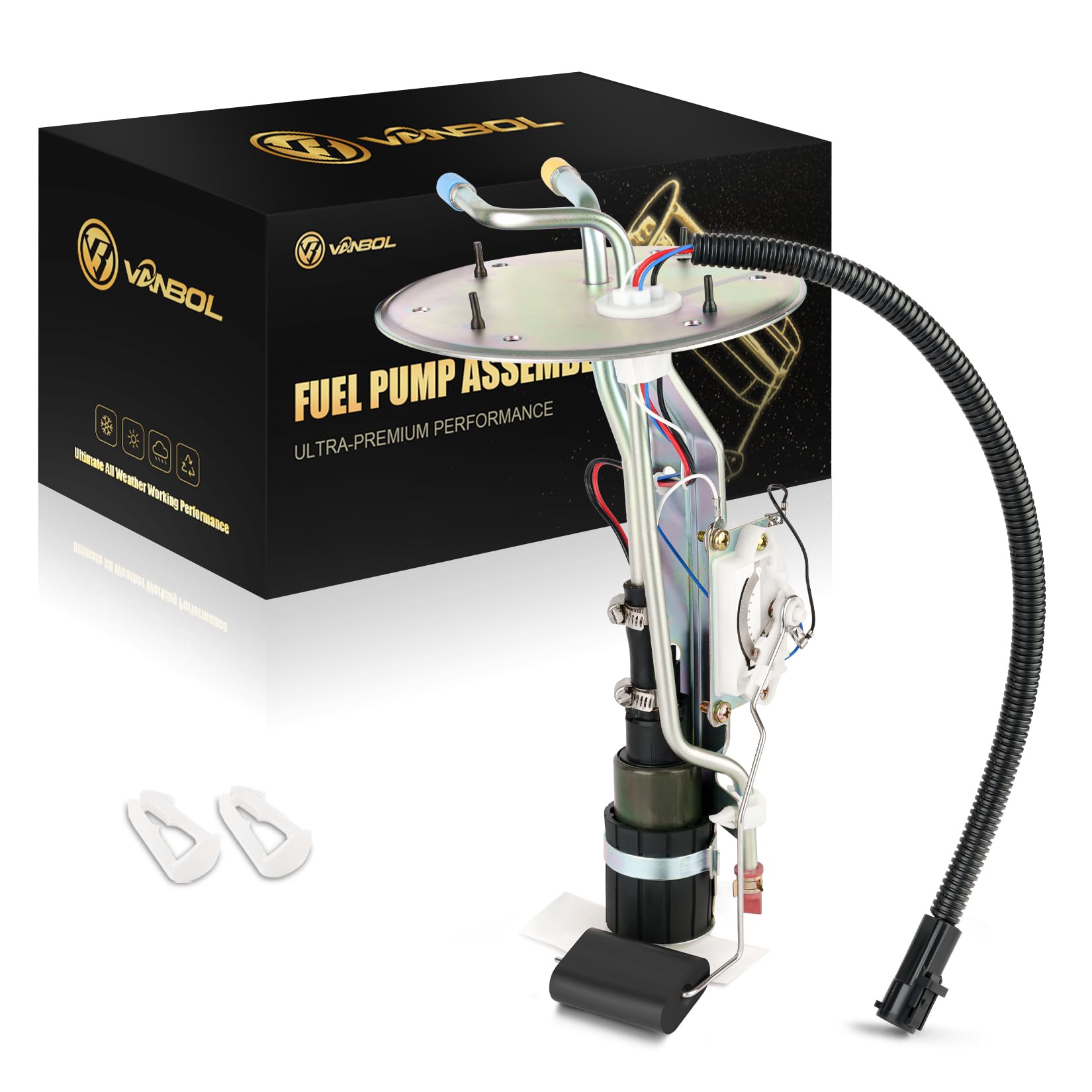 F150 Fuel System Fuel Pump Assembly Replacement For 1999-2003 Ford F150 \u0026  2004 Heritage - Fits E2237S XL3Z-9H307AA E2237S Replacement, image size:1650x1650