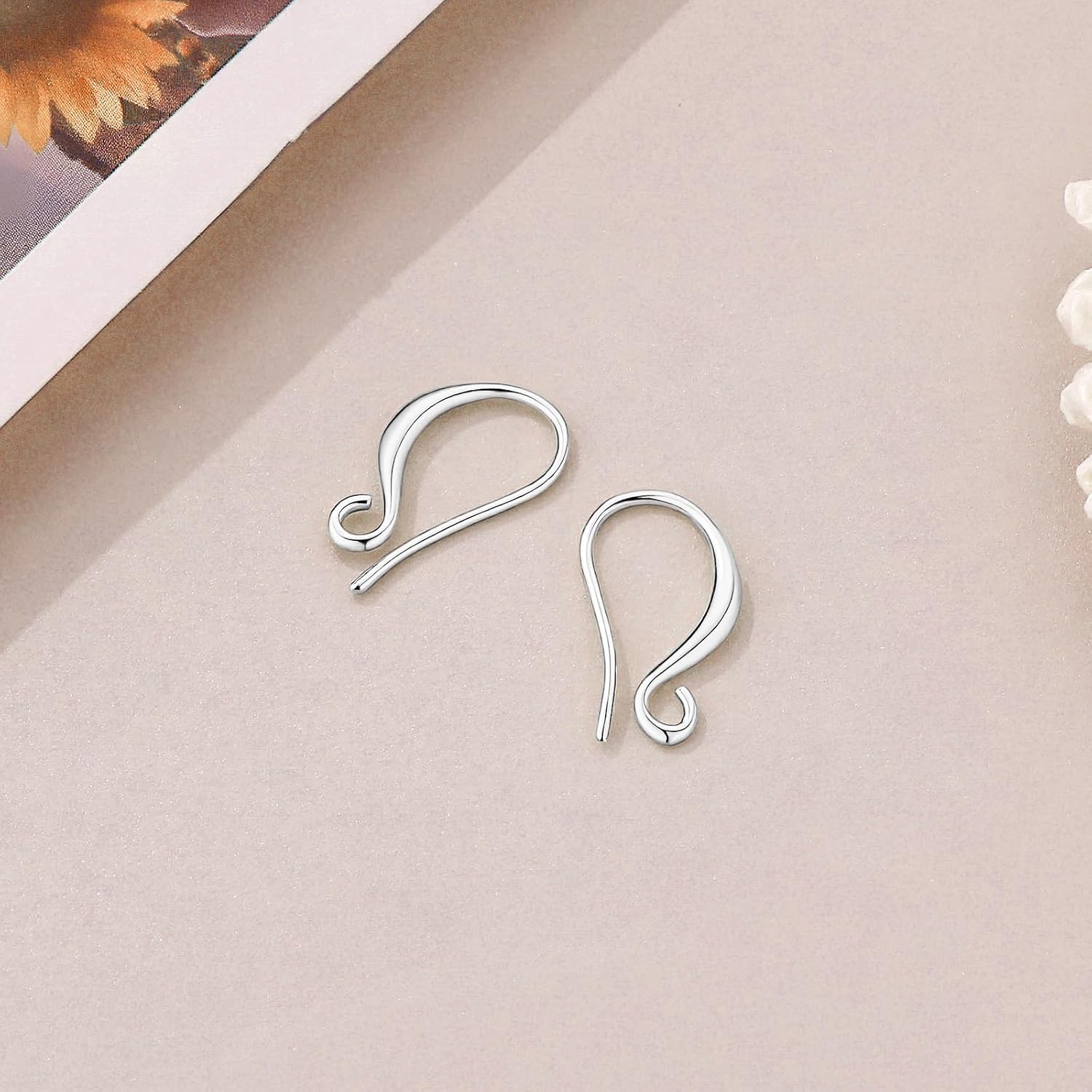Earring Hooks, 230PCS 14K Gold and Silver Plated Earring Findings for Jewelry Making Hypoallergenic Ear Wires for DIY Bulk Pack