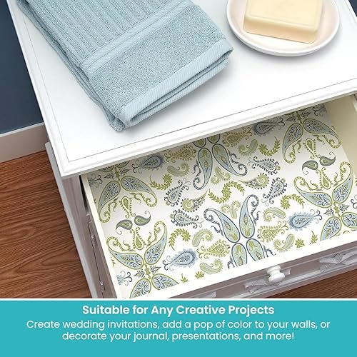 Miniatura 5 de Con-Tact Brand Cubierta creativa, revestimiento de vinilo multiusos para cajones, autoadhesivo, fácil de usar y aplicar, 18 x 9 pies, Abbey Sage