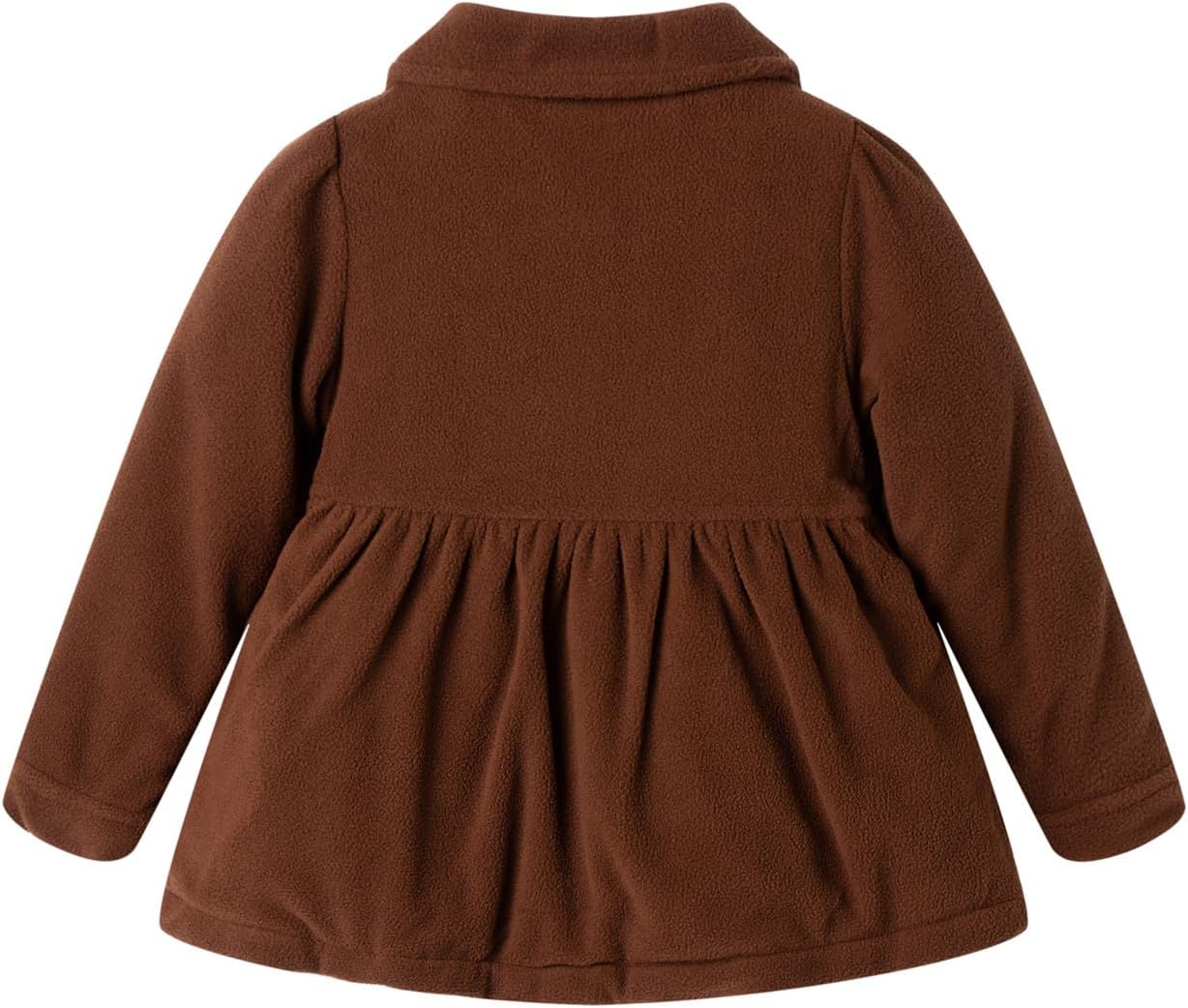 Mud Kingdom Little Girl Fleece Jacket Coat - Image 5