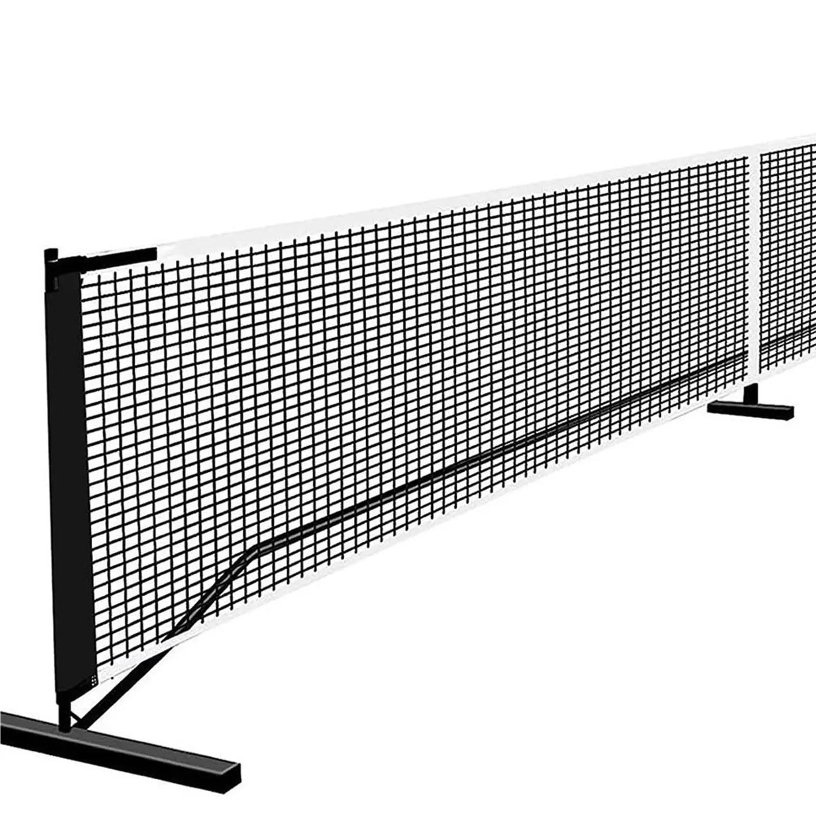 Rete da pickleball Sistema di rete portatile for pickleball, da badminton 22 piedi for feste al coperto