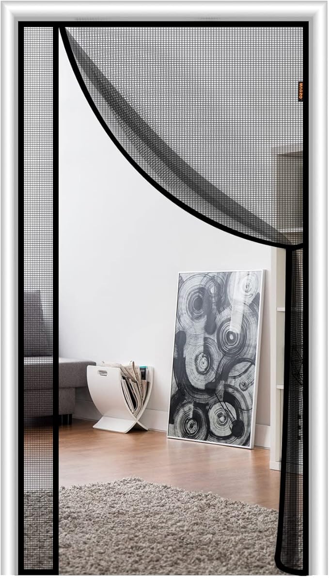 MAGZO Screen Door, Fits Door Size 36'' x 80'', Reversible Left