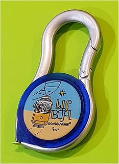 Lisboa - Nastro metallico e portachiavi con zanzariera.