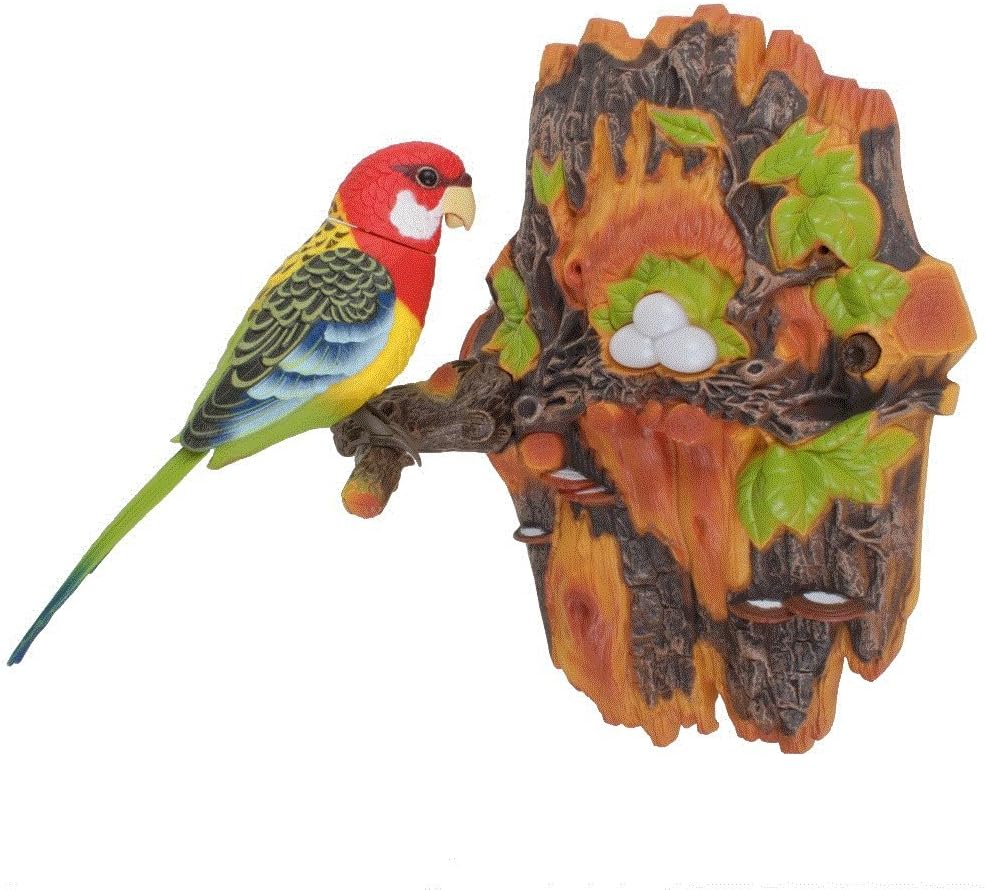 Skymaster Simulated Beautiful Birds Realistic Chirping & Dancing Bird- Color Vary - Motion Sensor Natorytian