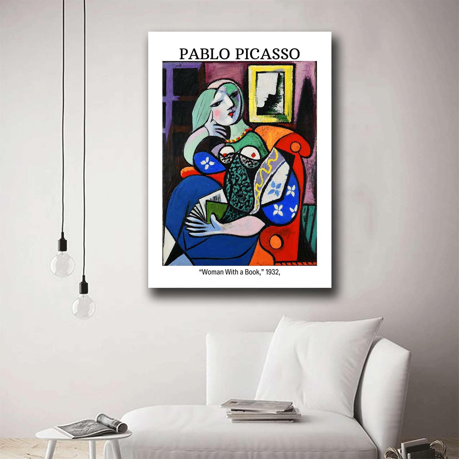 Amazon.com: AutumnChi Poster Wall Art Picture Pablo Picasso Woman