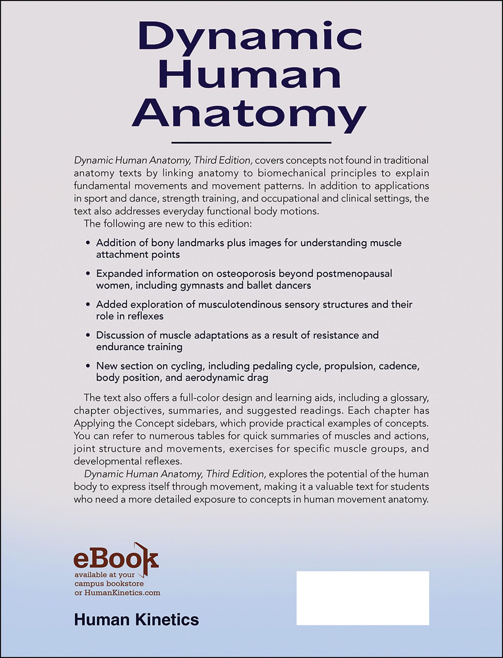 Dynamic Human Anatomy