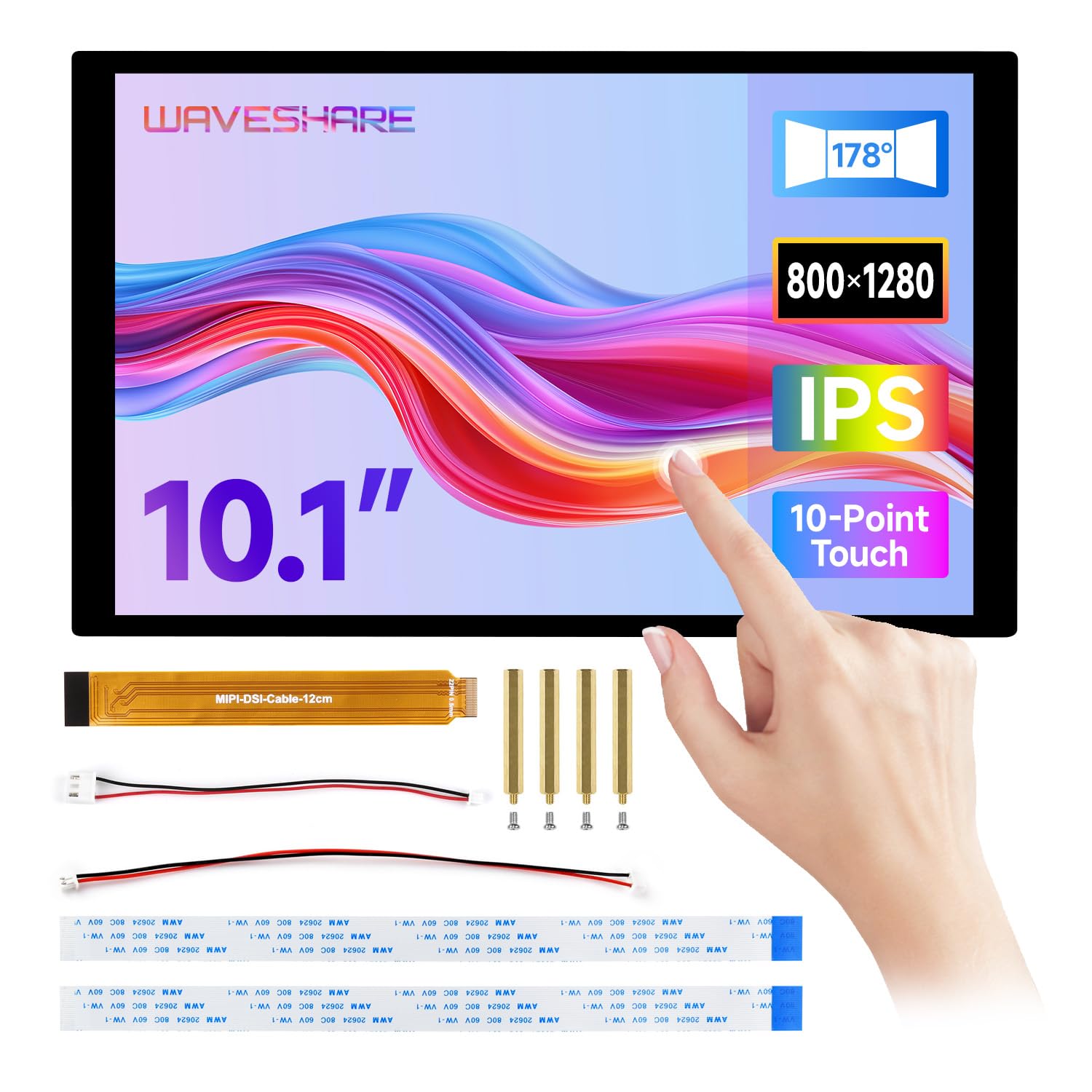 Amazon.com: waveshare 10.1inch DSI Capacitive Touch Display