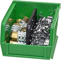 Vista 2 de Akro-Mils 40210 Separadores de longitud de plástico para contenedores apilables AkroBins modelo 30210, insertos de almacenamiento personalizados