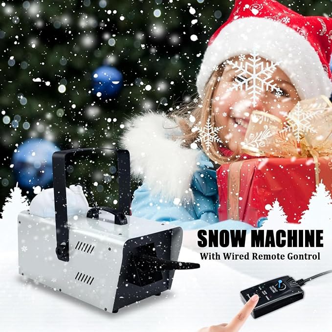 Máquina de nieve artificial para interior y exterior miniatura 3