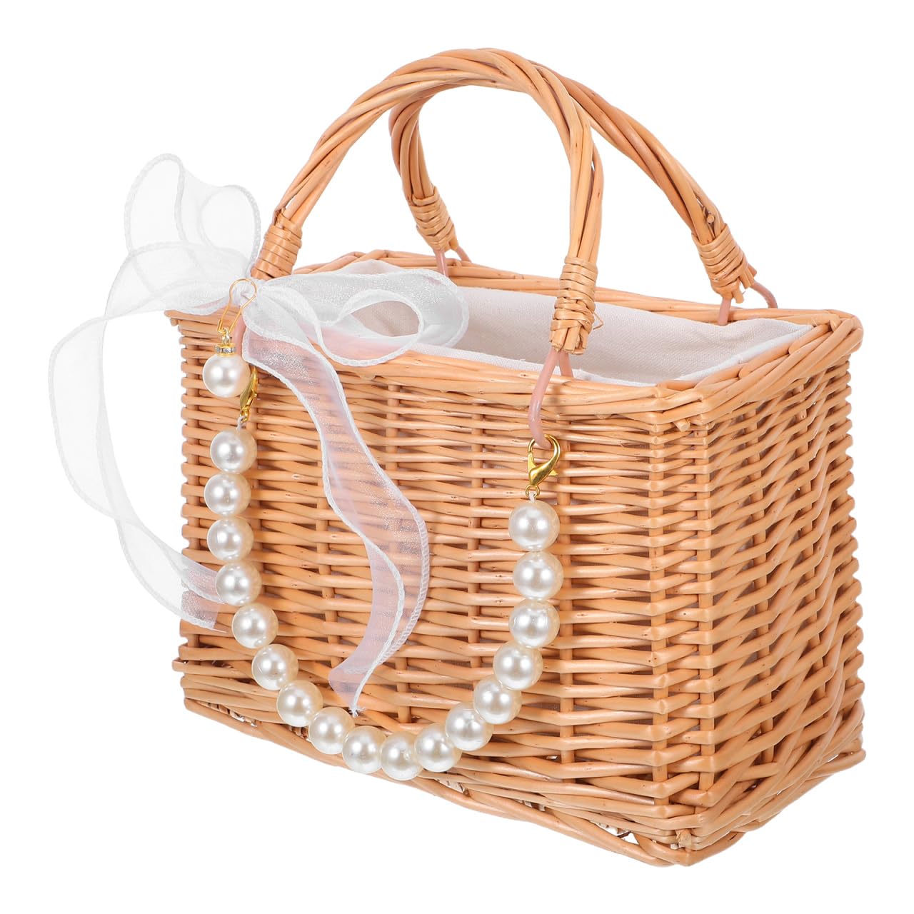 Panier de pique-nique en osier tressé pour vos sorties bucoliques