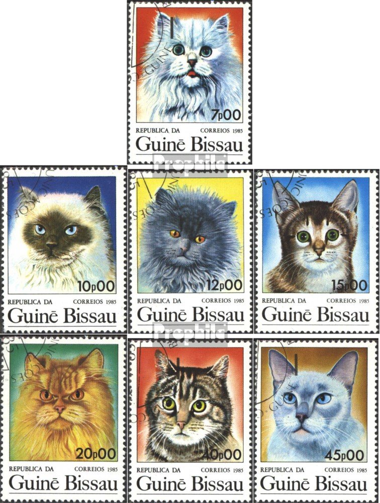 Prophila Collection Guinea – Chinesische Briefmarken Mit Raubkatzen